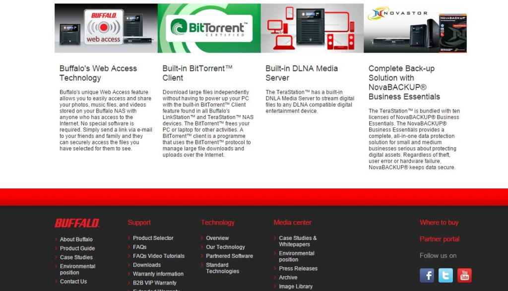 Web copywriting for global technology company