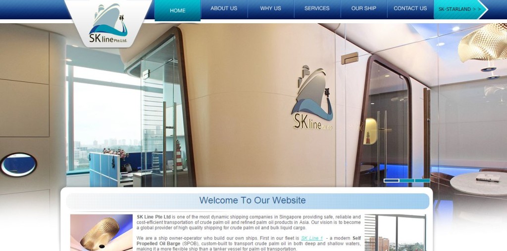 Web copywriting for ship operator