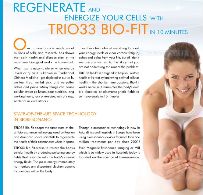 Brochure Copywriting - Health & Wellness